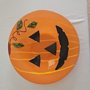 Glass Halloween Bowl